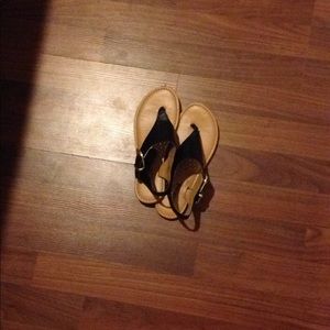 Black sandals